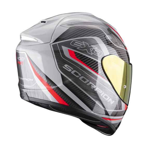 SCORPION Helmet EXO-1400 AIR Attune grey/red/black