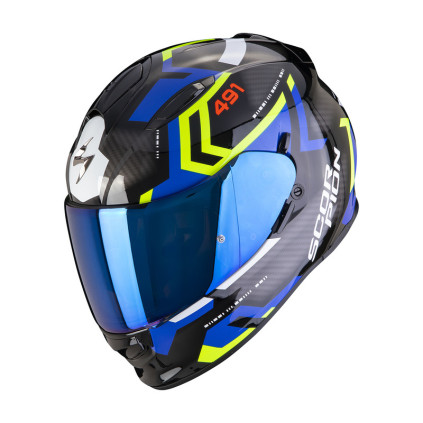 SCORPION Helmet EXO-491 Spin black/blue