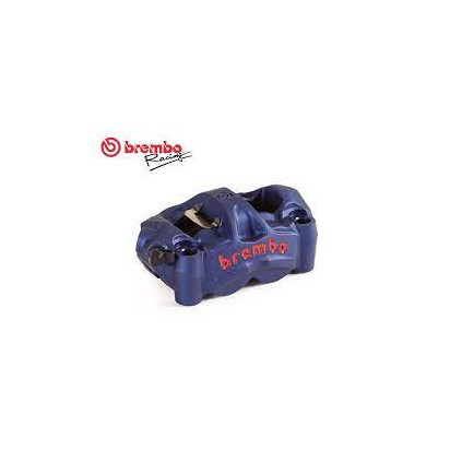 Brembo M50 100mm - blue color_red logo - RH