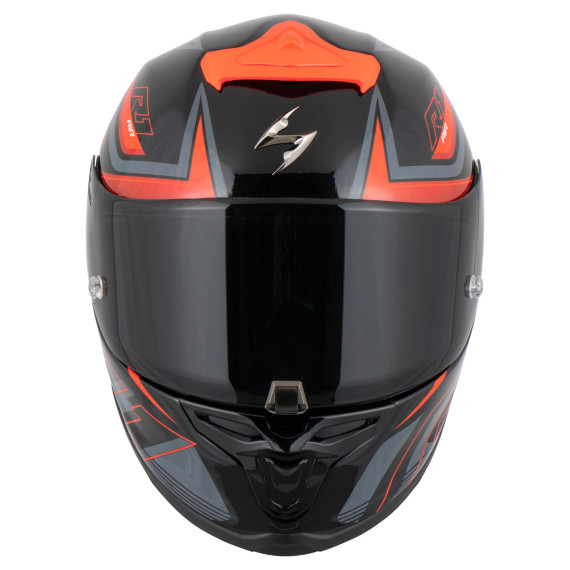 SCORPION Helmet EXO-R1 EVO AIR GAZ black/red