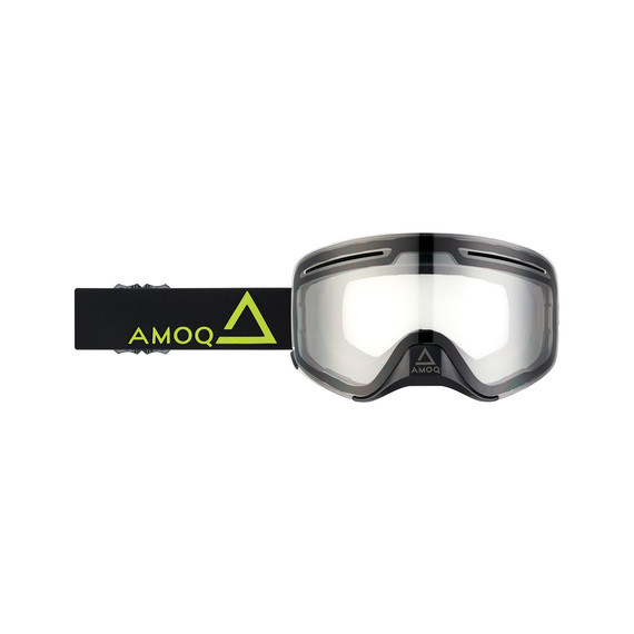 AMOQ Vision Vent+ Magnetic Goggles Black-HiVis - Clear