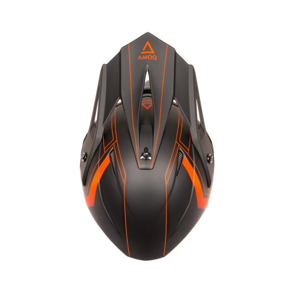 AMOQ Vertigo MIPS Helmet Black/Orange