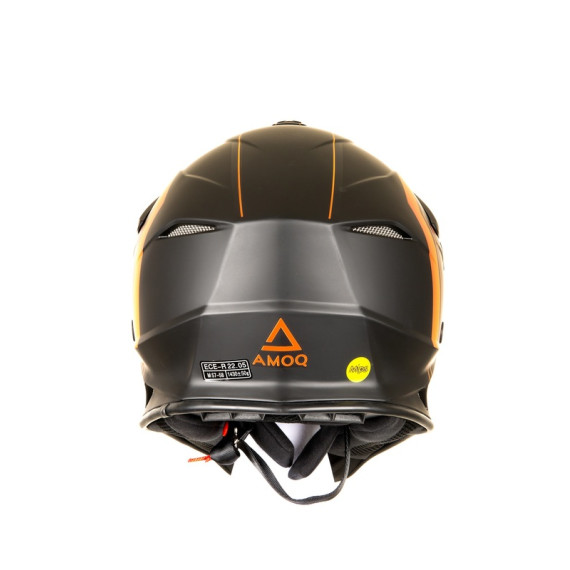 AMOQ Vertigo MIPS Helmet Black/Orange