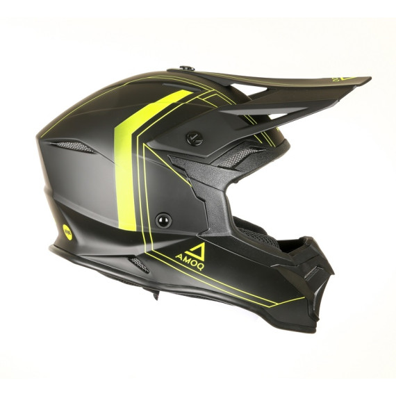 AMOQ Vertigo MIPS Helmet Black/HiVis