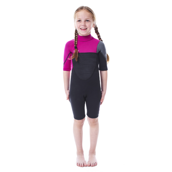 JOBE Boston Shorty 2mm Pink Wetsuit Youth