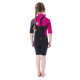 JOBE Boston Shorty 2mm Pink Wetsuit Youth