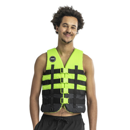 JOBE 4 Buckle vest lime