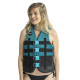 JOBE 4 Buckle vest teal