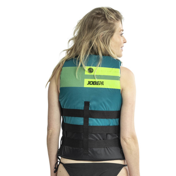 JOBE 4 Buckle vest teal