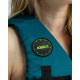 JOBE 4 Buckle vest teal