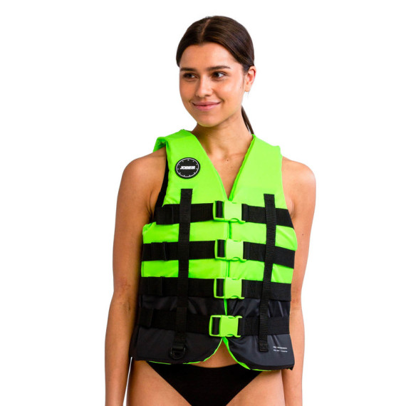 JOBE 4 Buckle vest lime