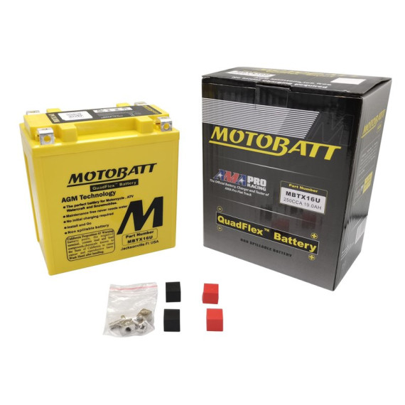 Motobatt battery, MBTX16U