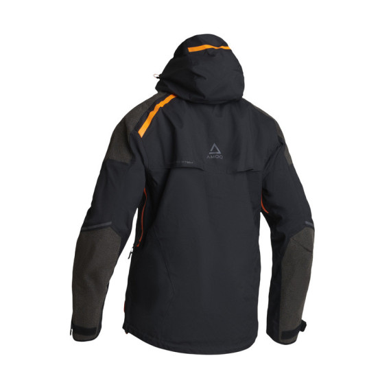 AMOQ Orbit Jacket Black/Orange