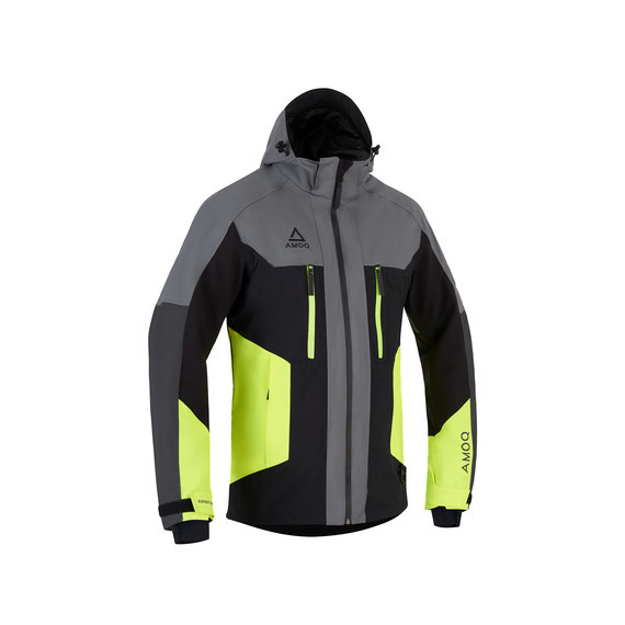 AMOQ Aspect Jacket Gray/Black/HiVis