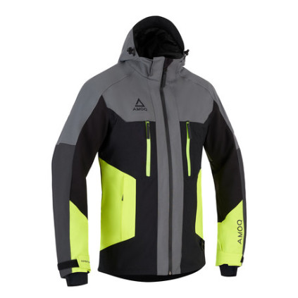 AMOQ Aspect Jacket Gray/Black/HiVis