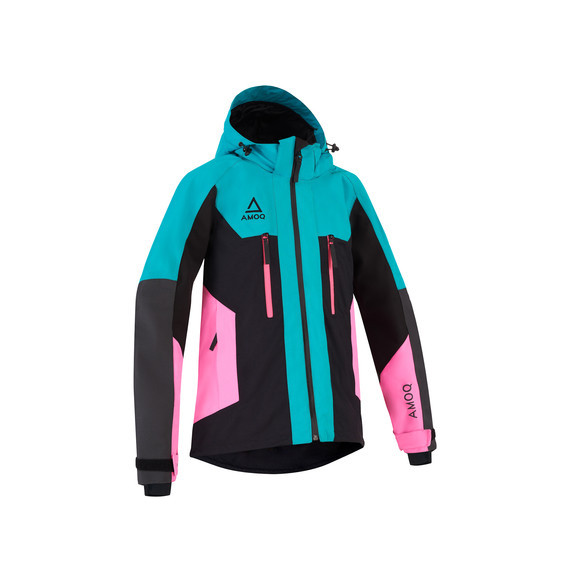 AMOQ Aspect W's Jacket Turqoise/Black/Pink