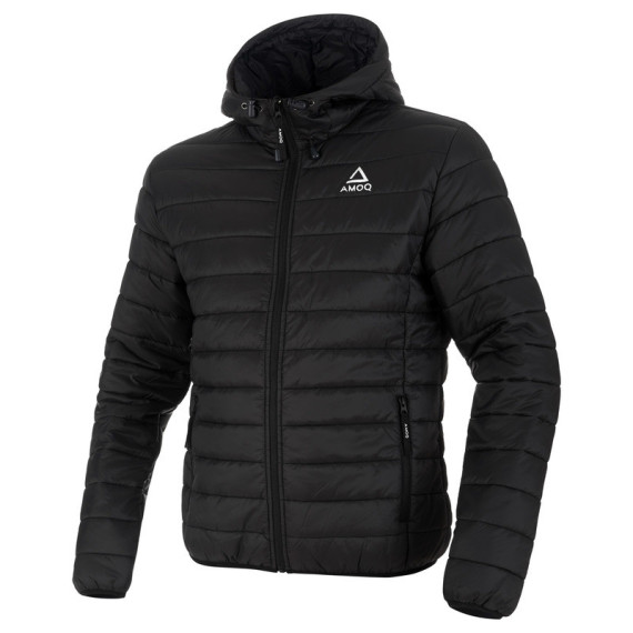 AMOQ Light Puffer Jacket Black 