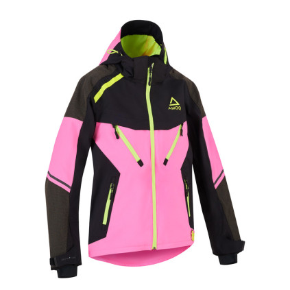 AMOQ Orbit W's Jacket Pink/Black/HiVis