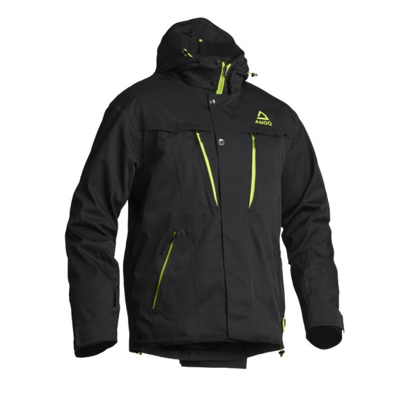 AMOQ Vernal Jacket Black/HiVis