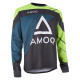 AMOQ Snowcross Jersey Black/HiVis 