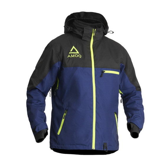 AMOQ Void Jacket Blue/Black/HiVis 