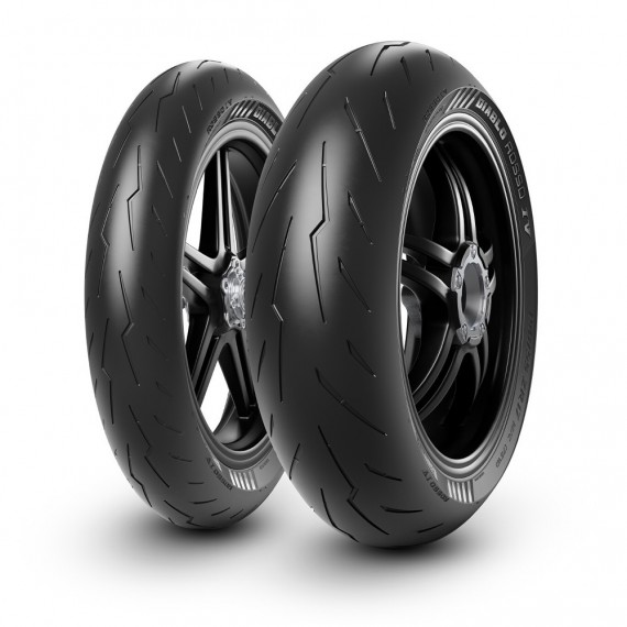 Pirelli Diablo Rosso IV 110/70 ZR 17 M/C 54W TL Fr