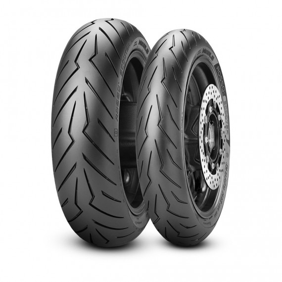 Pirelli Diablo Rosso Scooter 100/80-14 M/C 54S TL Reinf Fr./Re.