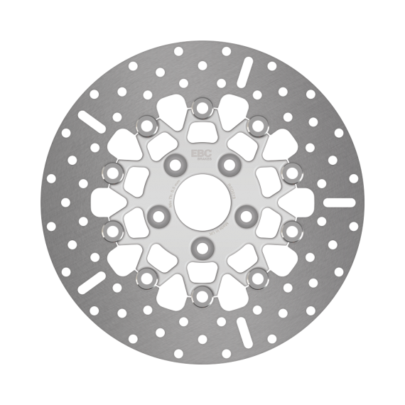 Polished Stainless Rotors for Big Twins