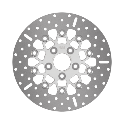 Polished Stainless Rotors for Big Twins