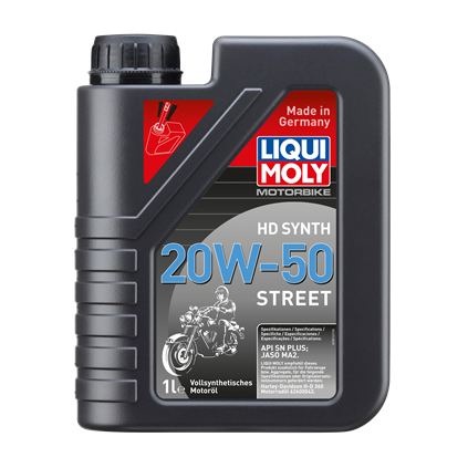 LIQUI MOLY MC HD SYNTH 20W-50 STREET 1 L