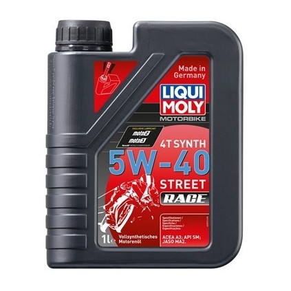 LIQUI MOLY MC 4T SYNTH 5W-40 STREET RACE  1 L