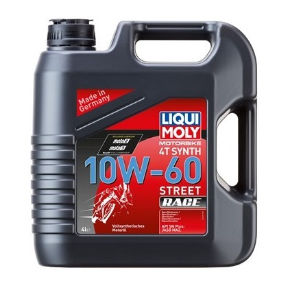 LIQUI MOLY MC 4T SYNTH 10W-60 STREET RACE 4 L