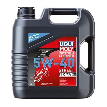 LIQUI MOLY MC 4T SYNTH 5W-40 STREET RACE 4 L