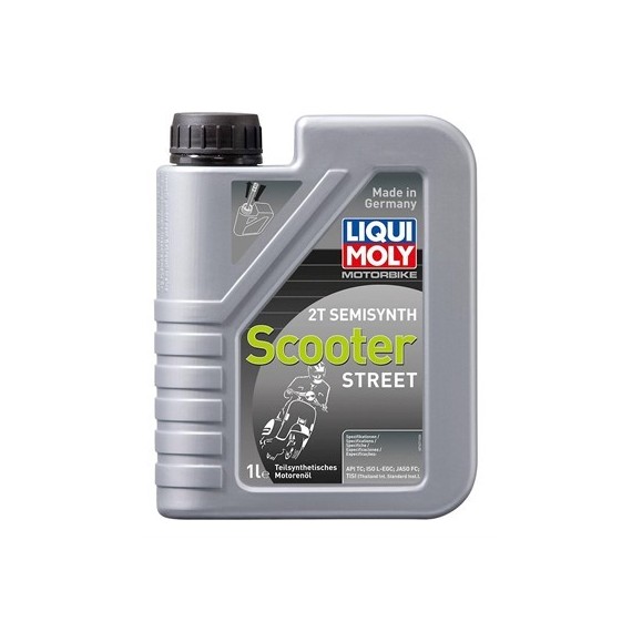 LIQUI MOLY MC 2T SEMISYNTH SCOOTER STREET 1 L