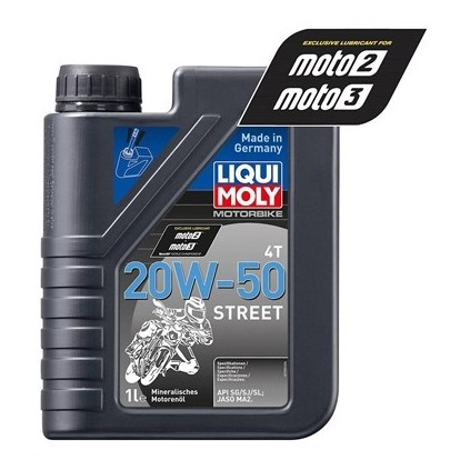 LIQUI MOLY MC 4T 20W-50 STREET 1 L