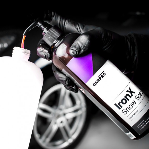 IronX Snow Soap 0,5 Liter M/ Sort Pumpetrigger (M)