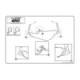 Givi kit with long brackets for S650 Childs seat