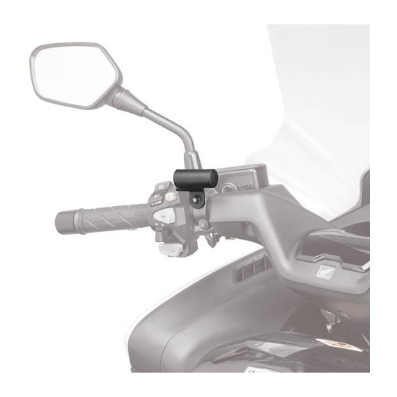Givi Universal mounting kit for S951-S955 to fit motorcycles with handlebar rise