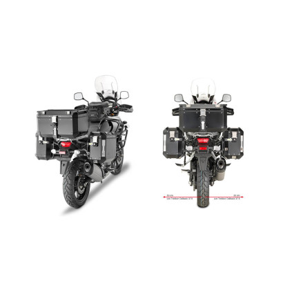 Givi Tubular pannier holder for Trekker Outback Suzuki DL1000 V-Strom (14)