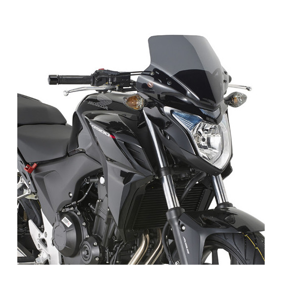 Givi Specific screen, smoked 28,5 x 36 cm (H x W) CB500F (13-14)