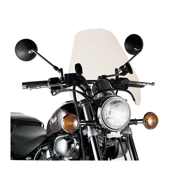 Givi Universal screen with 2 point handlebar, bronzè 36,9 x 42,5 cm (HxW)
