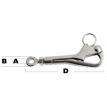 Pelican hook shackle