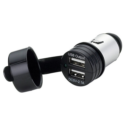 Double USB plug