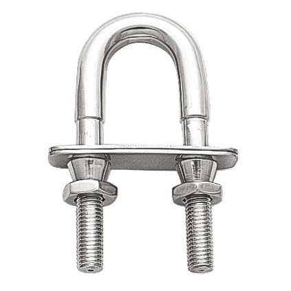 Osculati U-bolt w/safety nut M8