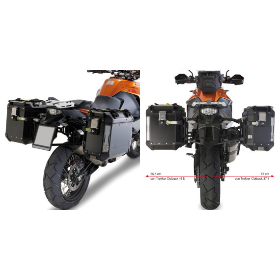 Givi Tubular pannier holder for Trekker Outback KTM 1050/1290 Adventure (15)
