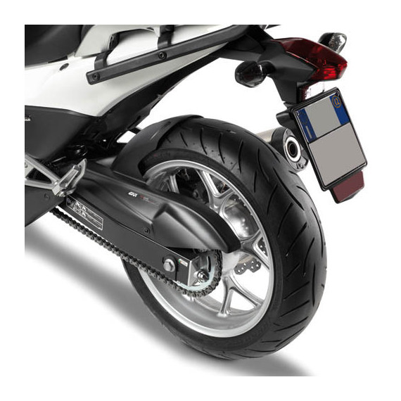 Givi Mudguard/specific ABS chain-cover, black colour Honda Integra