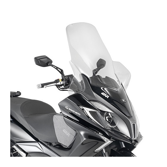 Givi Specific screen, transparent 92,5 x 63,5 cm (h x w)  Downtown 350 (15)