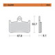 Moto-Master Brakepads RoadPRO Sinter front