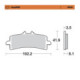 Moto-Master Brakepads RoadPRO Sinter front
