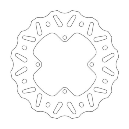 Moto-Master Brakedisc CR85/CRF150 rear Nitro